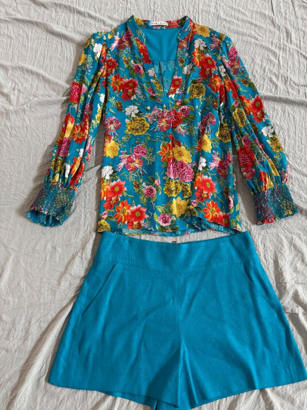 Alice + Olivia Two-Piece Shorts Set